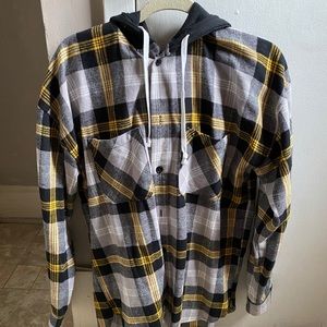 FLANNEL W/ HOODIE